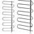 Steel Wave Design Radiator 2014 3D model small image 1