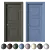 Academy Zeus Door Set 3D model small image 1