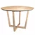 Tohma Round Oak Dining Table 3D model small image 1