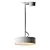 Sleek Radieux Ceiling Lamp 3D model small image 3