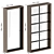 Modern Doors Windows Materials Set 3D model small image 9