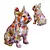 French Bulldog Decor Figure 3D model small image 1