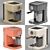 Modern Semi-Auto Coffee Machine 3D model small image 5