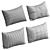 Versatile Pillow with 4 Options 3D model small image 3