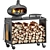 Morsø Forno Deluxe Garden Set 3D model small image 1