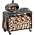 Morsø Forno Deluxe Garden Set 3D model small image 4