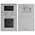 Gaggenau Kitchen Appliance Set 3D model small image 6