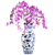 Elegant Orchid Bouquet with Vase 3D model small image 1