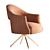 Adara Desk Chair in Knoll Natural 3D model small image 2