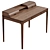 Modern Canadian Oak Writing Desk 3D model small image 4