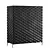 Intricately Carved Black Bar Cabinet 3D model small image 1