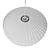 Modern Apple Bubble Pendant Light 3D model small image 4