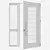 Sleek Aluminium Door 195 3D model small image 4