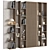 Modular Bookcase with High-Quality Textures 3D model small image 2