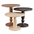 Bla Station Turn Tables - Solid Wood 3D model small image 1