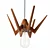 Spider Lamp: AROUNDtheTREE Design 3D model small image 2