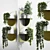 365 Plant Shelf Set: 3D Obj 3D model small image 3