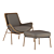 Gorgeous Mia Armchair Obj & Corona Render Set 3D model small image 4