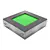 Square Trampoline 160 - 1 Person 3D model small image 1