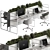 Workspace Essentials Set - Ergonomic Furniture 3D model small image 2