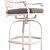 Classic Bar Stool with Cushion 3D model small image 4