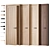 Luxury Veneer Door Set with Hardware 3D model small image 9