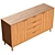 Irving 3 Dresser with Doors 3D model small image 2