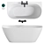 Salini Sofia Wall Bathtub 2014 3D model small image 1