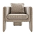 Eichholtz Toto Lyssa Sand Chair 3D model small image 2