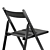 IKEA TERJE Folding Chair 430x780x490mm 3D model small image 6