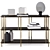 Elegant Shelving Set & Decor 3D model small image 3