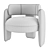 Eichholtz Chaplin Chair Collection 3D model small image 7