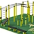 Outdoor Sports Playground Set 3D model small image 4