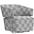 CEPPI HOLLY Armchair: Elegant Comfort 3D model small image 6