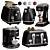 Delonghi Kitchen Appliance Set 3D model small image 1