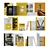 Modern Book Collection Set - Yellow 3D model small image 1