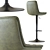 Modern Counter Stool with Cushion 3D model small image 6