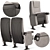 Versatile Cinema Chair Set 3D model small image 5