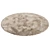 Plush Round Rug, Nine Colors 3D model small image 2