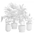 Exotic Indoor Plants Collection Pack 3D model small image 2