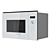 Bosch Serie 6 Built-in Microwave 3D model small image 2