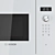 Bosch Serie 6 Built-in Microwave 3D model small image 4