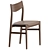 Contemporary Kamuy Side Chair Set 3D model small image 7