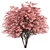 Pink Dogwood Tree Set 3D model small image 1