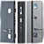 QDoors Metal Entry Door, Size 900x2050mm 3D model small image 2