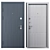 QDoors Metal Entry Door, Size 900x2050mm 3D model small image 3