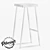 Valcar Loft Stool: Customizable, Industrial 3D model small image 2