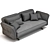 Art Nova COSY 2-Seater Sofa 3D model small image 4