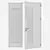 Clean Lines Aluminium Door 227 3D model small image 4