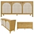 Contemporary Quadro Verna Sideboard 3D model small image 1